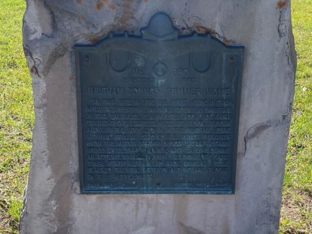 Brigham Young Cabin Site