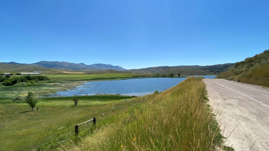Deep Creek Reservoir in the Bear River Heritage Area