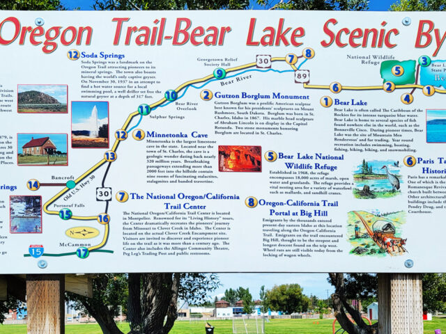 Oregon Trail - Bear Lake Scenic Byway