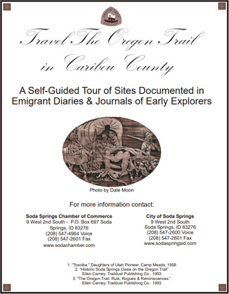 Travel the Oregon Trail in Caribou County Brochure