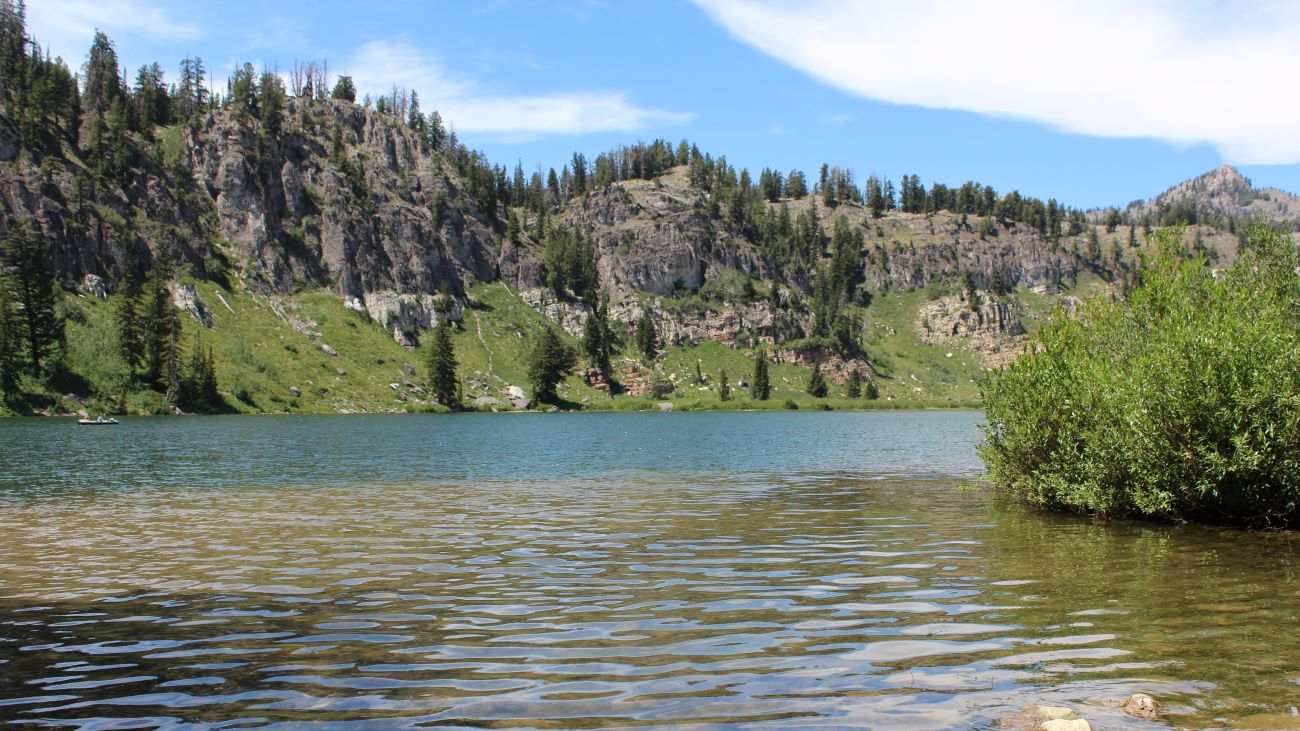 Tony Grove Lake-Wasatch-Cache National Forest in the Bear River
