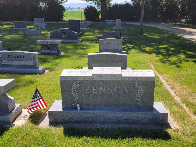 Ezra Taft Benson Gravesite